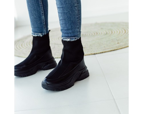 Ботинки женские Fashion Maple 3319 38 размер 24,5 см Черный Ботинки женские Fashion Maple 3319 38 размер 24,5 см Черный