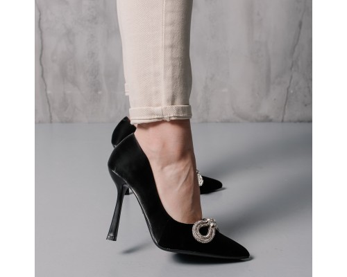 Женские туфли Fashion Bow 3988 38 размер 24,5 см Черный Женские туфли Fashion Bow 3988 38 размер 24,5 см Черный