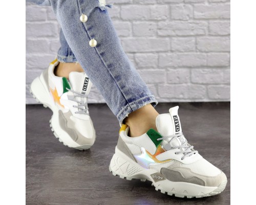 Женские кроссовки Fashion Ulysse 1474 36 размер 23 см Белый Женские кроссовки Fashion Ulysse 1474 36 размер 23 см Белый