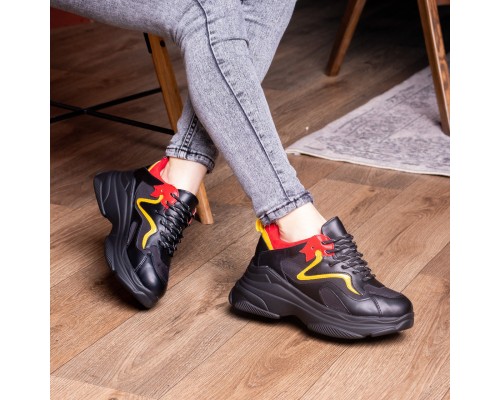 Кроссовки женские Fashion Noby 2138 38 размер 24 см Черный Кроссовки женские Fashion Noby 2138 38 размер 24 см Черный