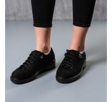 Броги женские Fashion Neat 3115 37 размер 24 см Черный