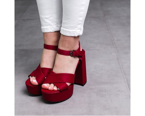 Женские босоножки Fashion Aquelina 3094 38 размер 24,5 см Красный Женские босоножки Fashion Aquelina 3094 38 размер 24,5 см Красный