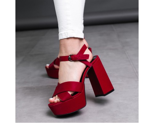 Женские босоножки Fashion Aquelina 3094 37 размер 24 см Красный Женские босоножки Fashion Aquelina 3094 37 размер 24 см Красный