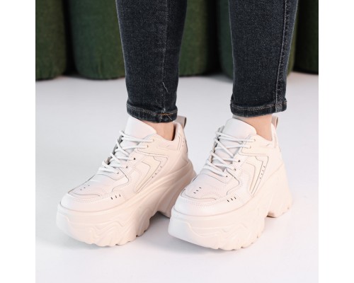 Кроссовки женские Fashion Janice 3918 40 размер 24,5 см Бежевый Кроссовки женские Fashion Janice 3918 40 размер 24,5 см Бежевый