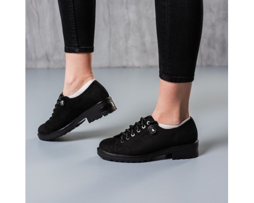 Броги женские Fashion Neat 3115 37 размер 24 см Черный Броги женские Fashion Neat 3115 37 размер 24 см Черный