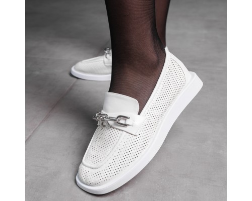 Лоферы женские Fashion Halsey 3576 40 размер 25,5 см Белый Лоферы женские Fashion Halsey 3576 40 размер 25,5 см Белый