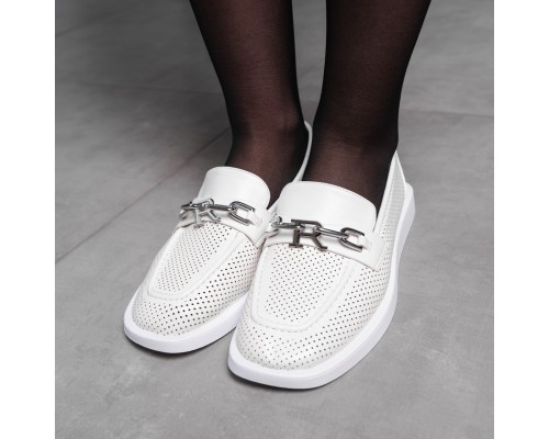 Лоферы женские Fashion Halsey 3576 40 размер 25,5 см Белый Лоферы женские Fashion Halsey 3576 40 размер 25,5 см Белый