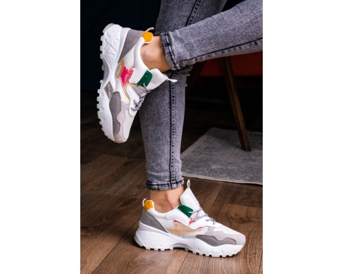 Женские кроссовки Fashion Ulysse 1474 36 размер 23 см Белый Женские кроссовки Fashion Ulysse 1474 36 размер 23 см Белый
