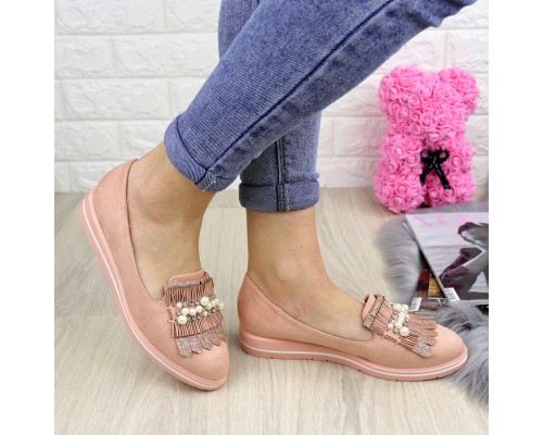 Слиперы женские Fashion Pearl 1038 37 размер 23 см Пудра Слиперы женские Fashion Pearl 1038 37 размер 23 см Пудра