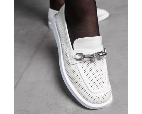 Лоферы женские Fashion Halsey 3576 40 размер 25,5 см Белый Лоферы женские Fashion Halsey 3576 40 размер 25,5 см Белый