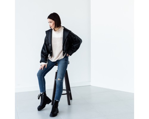 Ботинки женские Fashion Skye 3320 38 размер 24,5 см Черный Ботинки женские Fashion Skye 3320 38 размер 24,5 см Черный