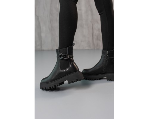 Ботинки женские зимние Fashion Peach 3815 40 размер 25,5 см Черный Ботинки женские зимние Fashion Peach 3815 40 размер 25,5 см Черный