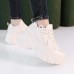 Кроссовки женские Fashion Janice 3918 40 размер 24,5 см Бежевый
