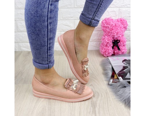 Слиперы женские Fashion Pearl 1038 37 размер 23 см Пудра Слиперы женские Fashion Pearl 1038 37 размер 23 см Пудра