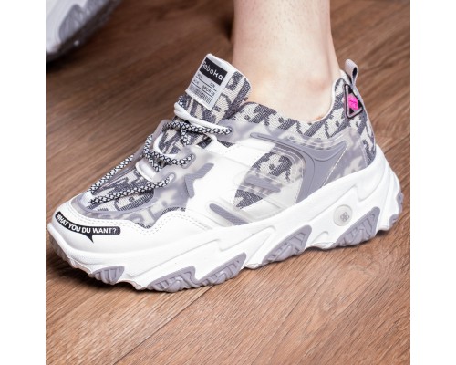 Кроссовки женские Fashion Rat 2468 38 размер 23,5 см Серый Кроссовки женские Fashion Rat 2468 38 размер 23,5 см Серый