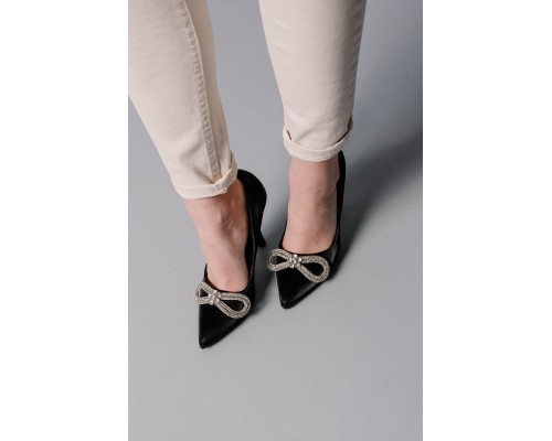 Женские туфли Fashion Bow 3988 40 размер 25,5 см Черный Женские туфли Fashion Bow 3988 40 размер 25,5 см Черный