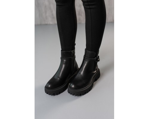 Ботинки женские зимние Fashion Peach 3815 40 размер 25,5 см Черный Ботинки женские зимние Fashion Peach 3815 40 размер 25,5 см Черный