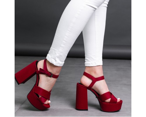 Женские босоножки Fashion Aquelina 3094 38 размер 24,5 см Красный Женские босоножки Fashion Aquelina 3094 38 размер 24,5 см Красный