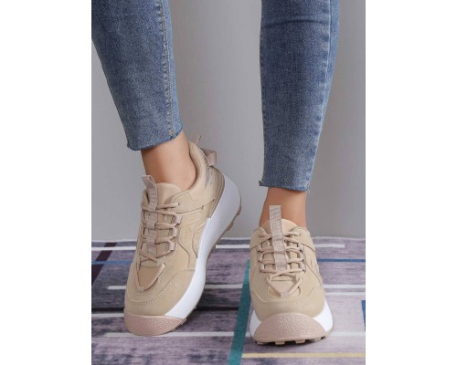 Женские кроссовки Fashion Margaret 4001 38 размер 24,5 см Бежевый Женские кроссовки Fashion Margaret 4001 38 размер 24,5 см Бежевый