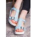 Женские сандалии Fashion Bruno 3069 36 размер 23,5 см Бирюзовый