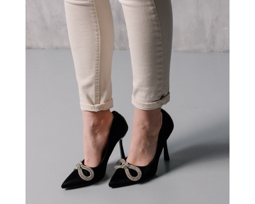 Женские туфли Fashion Bow 3988 40 размер 25,5 см Черный Женские туфли Fashion Bow 3988 40 размер 25,5 см Черный