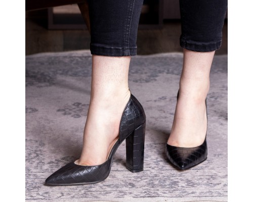 Туфли женские Fashion Soy 2464 37 размер 24 см Черный Туфли женские Fashion Soy 2464 37 размер 24 см Черный