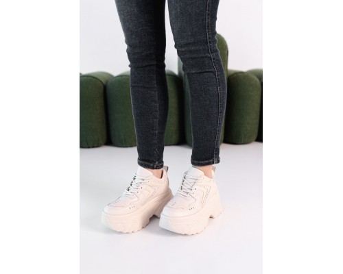 Кроссовки женские Fashion Janice 3918 40 размер 24,5 см Бежевый Кроссовки женские Fashion Janice 3918 40 размер 24,5 см Бежевый