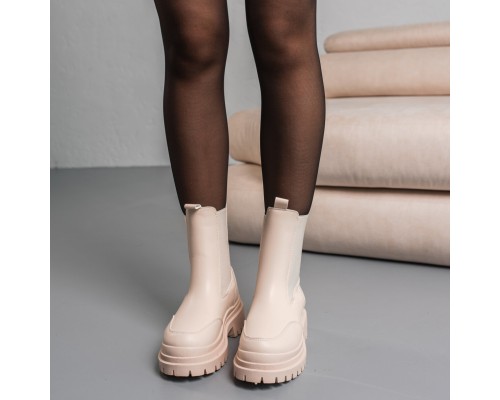 Ботинки женские Fashion Camie 3803 40 размер 25,5 см Бежевый Ботинки женские Fashion Camie 3803 40 размер 25,5 см Бежевый