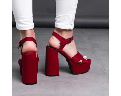 Женские босоножки Fashion Aquelina 3094 38 размер 24,5 см Красный Женские босоножки Fashion Aquelina 3094 38 размер 24,5 см Красный