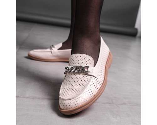 Лоферы женские Fashion Bitcoin 3592 38 размер 24,5 см Бежевый Лоферы женские Fashion Bitcoin 3592 38 размер 24,5 см Бежевый