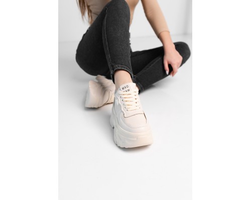 Кроссовки женские Fashion Darius 3904 40 размер 24,5 см Бежевый Кроссовки женские Fashion Darius 3904 40 размер 24,5 см Бежевый