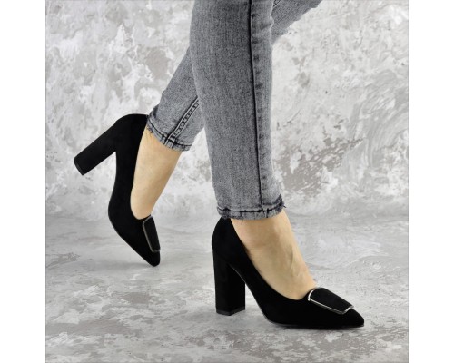 Туфли женские на каблуке Fashion Mugsley 2376 39 размер 25 см Черный Туфли женские на каблуке Fashion Mugsley 2376 39 размер 25 см Черный
