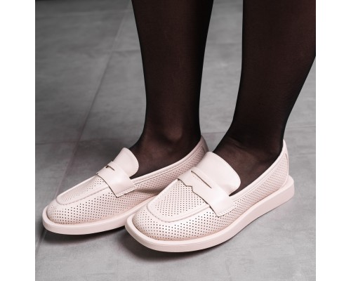 Лоферы женские Fashion Harris 3590 38 размер 24,5 см Бежевый Лоферы женские Fashion Harris 3590 38 размер 24,5 см Бежевый