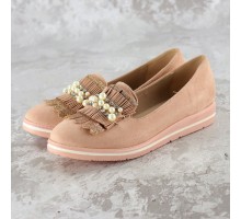 Слиперы женские Fashion Pearl 1038 38 размер 23,5 см Пудра