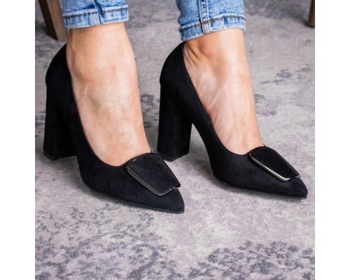 Туфли женские на каблуке Fashion Mugsley 2376 39 размер 25 см Черный Туфли женские на каблуке Fashion Mugsley 2376 39 размер 25 см Черный