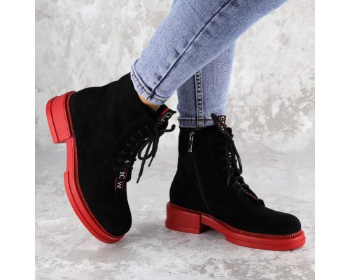 Ботинки женские Fashion Patchy 2140 38 размер 24,5 см Черный Ботинки женские Fashion Patchy 2140 38 размер 24,5 см Черный