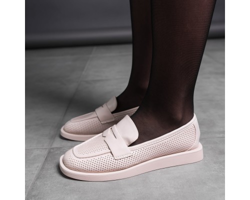 Лоферы женские Fashion Harris 3590 37 размер 24 см Бежевый Лоферы женские Fashion Harris 3590 37 размер 24 см Бежевый