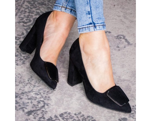 Туфли женские на каблуке Fashion Mugsley 2376 39 размер 25 см Черный Туфли женские на каблуке Fashion Mugsley 2376 39 размер 25 см Черный