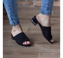 Мюли женские Fashion Enigma 2780 36 размер 23,5 см Черный