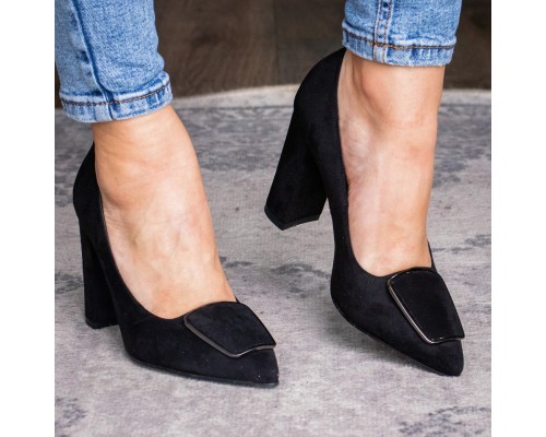 Туфли женские на каблуке Fashion Mugsley 2376 37 размер 24 см Черный Туфли женские на каблуке Fashion Mugsley 2376 37 размер 24 см Черный