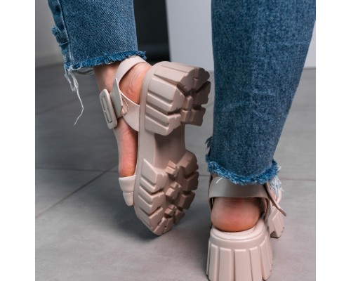 Женские сандалии Fashion Sheba 3636 39 размер 25 см Бежевый Женские сандалии Fashion Sheba 3636 39 размер 25 см Бежевый