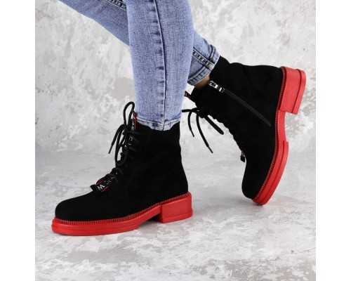 Ботинки женские Fashion Patchy 2140 38 размер 24,5 см Черный Ботинки женские Fashion Patchy 2140 38 размер 24,5 см Черный