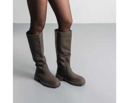 Сапоги женские Fashion Attraction 3852 40 размер 25,5 см Оливковый Сапоги женские Fashion Attraction 3852 40 размер 25,5 см Оливковый
