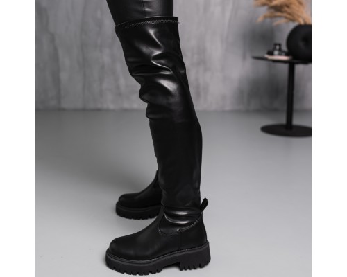 Ботфорты женские зимние Fashion Sleipnir 3886 38 размер 24,5 см Черный Ботфорты женские зимние Fashion Sleipnir 3886 38 размер 24,5 см Черный