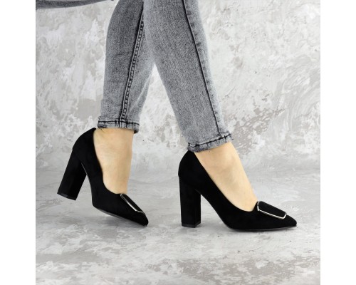 Туфли женские на каблуке Fashion Mugsley 2376 39 размер 25 см Черный Туфли женские на каблуке Fashion Mugsley 2376 39 размер 25 см Черный