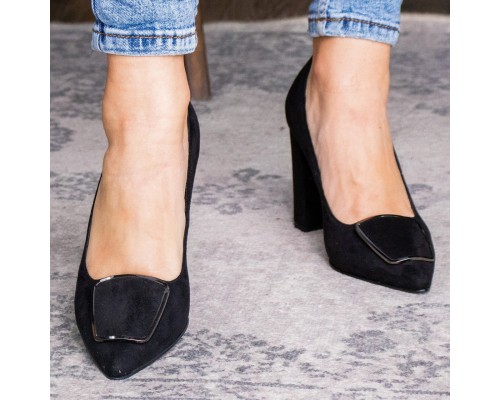 Туфли женские на каблуке Fashion Mugsley 2376 39 размер 25 см Черный Туфли женские на каблуке Fashion Mugsley 2376 39 размер 25 см Черный