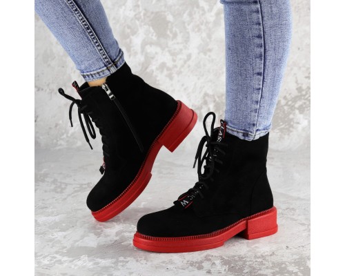 Ботинки женские Fashion Patchy 2140 38 размер 24,5 см Черный Ботинки женские Fashion Patchy 2140 38 размер 24,5 см Черный