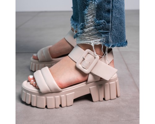 Женские сандалии Fashion Sheba 3636 38 размер 24,5 см Бежевый Женские сандалии Fashion Sheba 3636 38 размер 24,5 см Бежевый