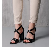 Женские босоножки Fashion Raquel 3997 39 размер 25 см Черный