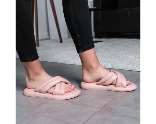 Шлепанцы женские Fashion Sadie 3672 38 размер 24,5 см Бежевый Шлепанцы женские Fashion Sadie 3672 38 размер 24,5 см Бежевый